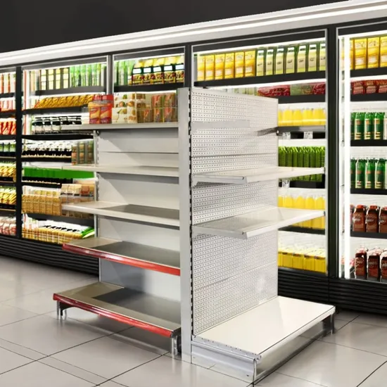 슈퍼마켓 대형 슈퍼마켓 금속 디스플레이 매장 선반